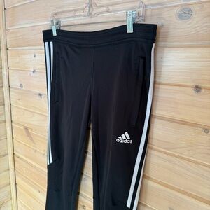 GUC Adidas Women's Black Training Pants XS Climacool Athletic Wear Joggers